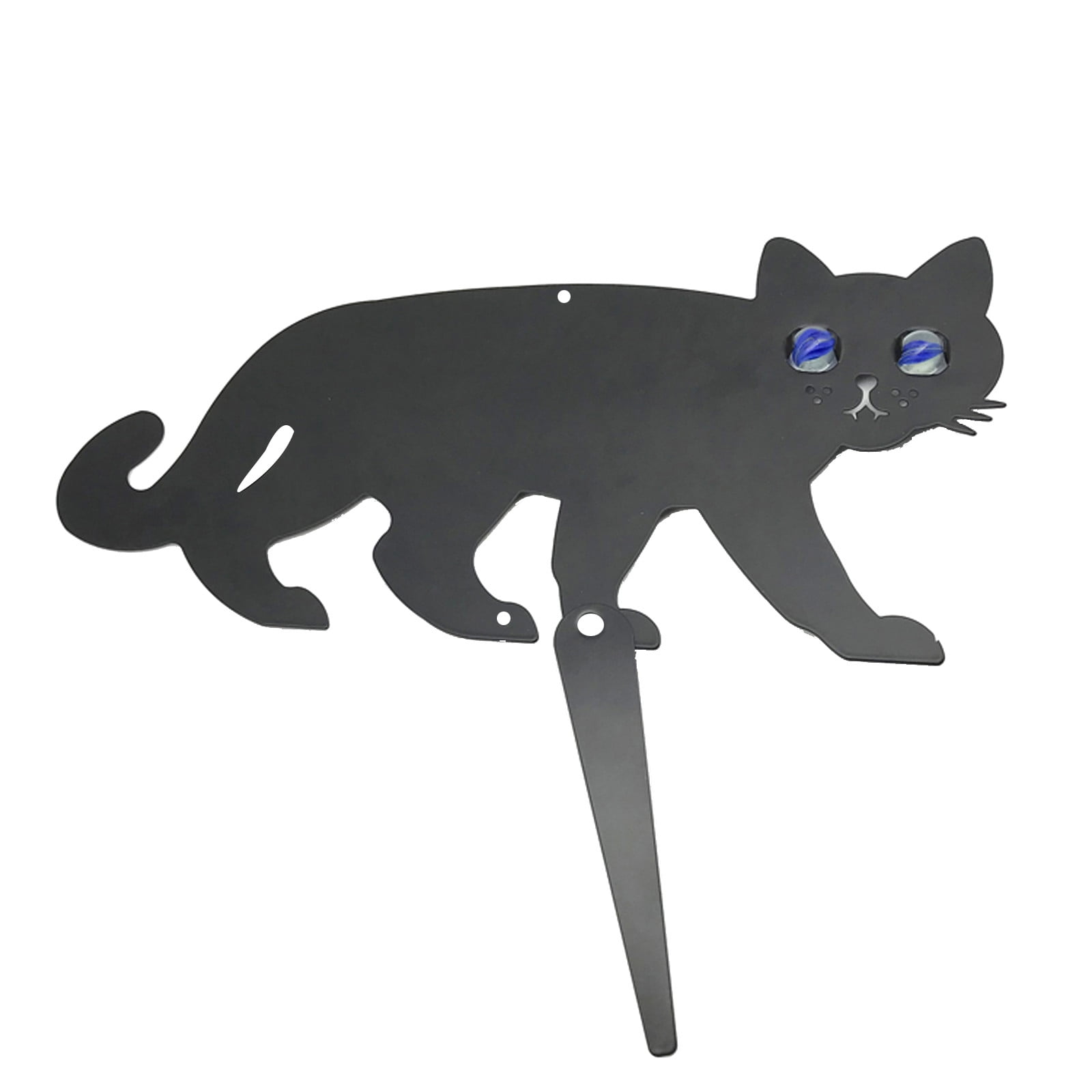 Home Decoration Courtyard Outdoor Cat Plastic Card Insertion Sign 