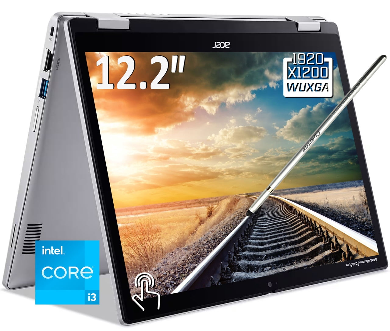 Acer, Chromebook Plus Spin 514, 14 inch FHD IPS Touchscreen, 8GB