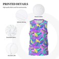 thumbnail image 3 of Pofeuu Disco Roller Skates Print Basketball Jersey, Shirts for Men Youth Basketball Jersey Crew Neck-Small, 3 of 6