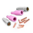 thumbnail image 3 of Kit d'Accessoires de Soudage Mig Tips Consommables Buses de Contact Diffuseur, 3 of 9