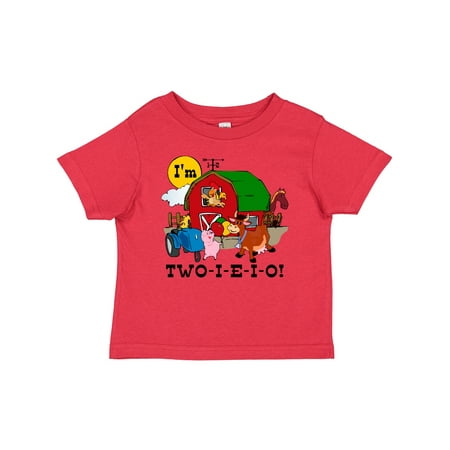 

Inktastic TWO-I-E-I-O Gift Baby Boy or Baby Girl T-Shirt