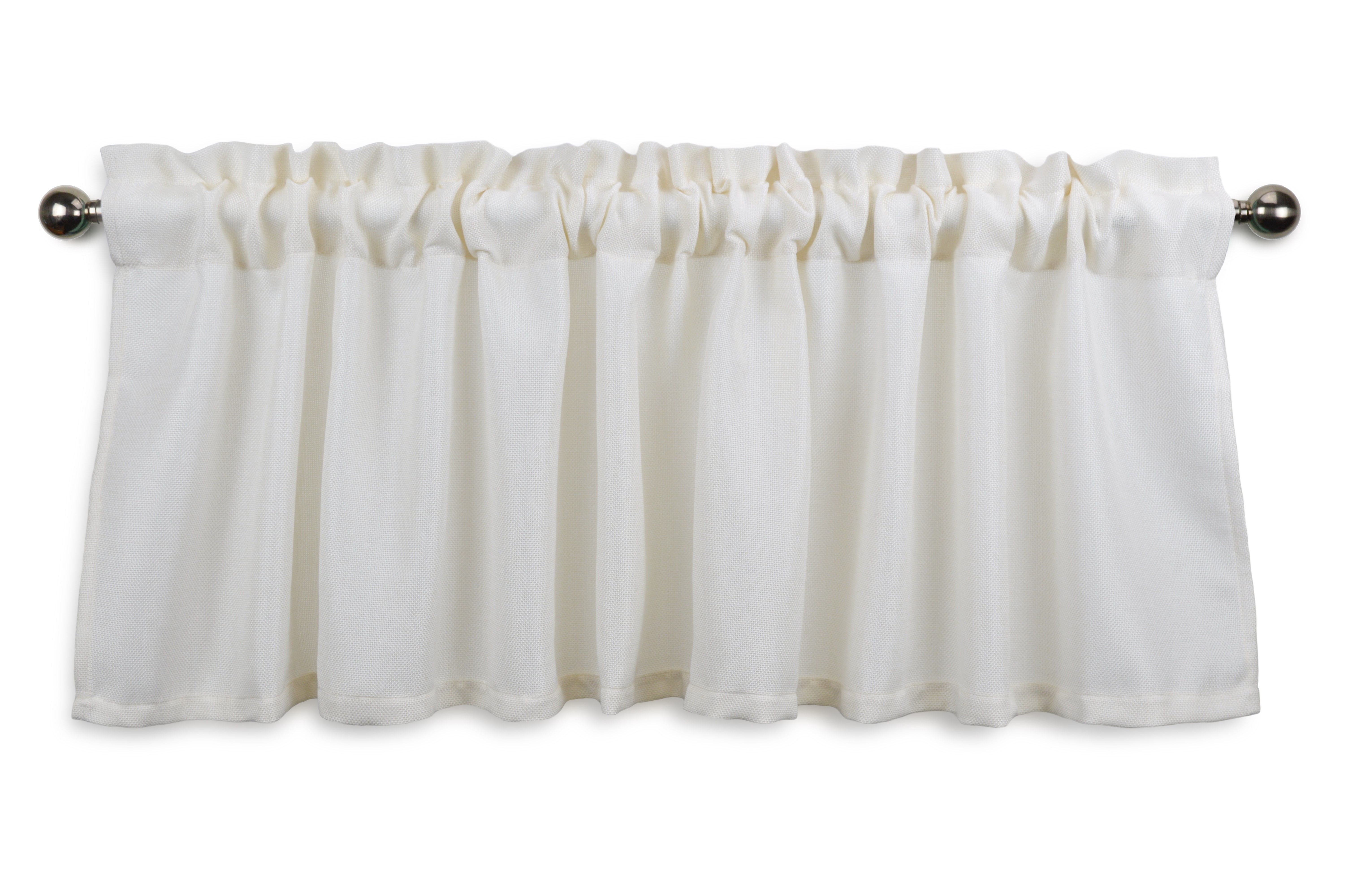 Aiking Home Pure 100% Faux Linen Window Valance - Size 56 inch x 16 ...