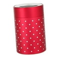 thumbnail image 1 of veasfak Home Kitchen Storage Herb Containers Colorful Deep Round Tea Tins 7 x 4.5cm Red, 1 of 8