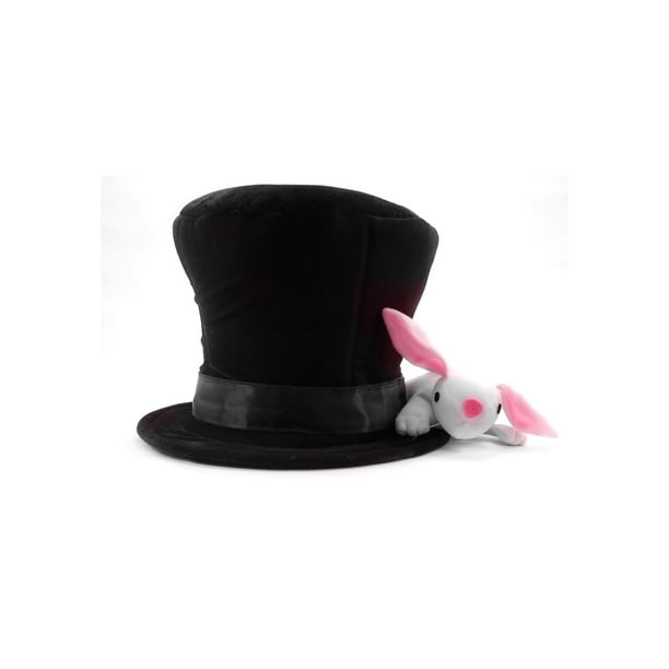 Chapeau de magicien elope avec lapin pour ados et adultes 