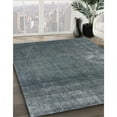 thumbnail image 2 of Ahgly Company Indoor Square Mid-Century Modern Light Slate Gray Area Rugs, 5' Square, 2 of 6