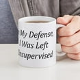 thumbnail image 6 of CafePress - In My Defense Mugs - 11 oz Ceramic Mug - Novelty Coffee Tea Cup, 6 of 6
