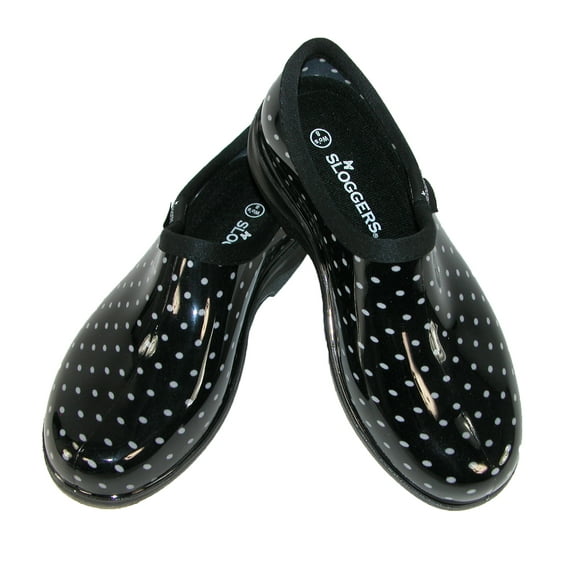 Sloggers  Polka Dot Print Short Rain and Garden Shoes (Women's)