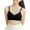 Black, variant on Young Girl's Bras Teen Wirefree Light Padded Bra Breathable Training Bra Adjustable Straps Crop Cami Bras for Age 14-18