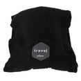 thumbnail image 4 of Almohada para el cuello para la siesta, protección suave de la columna cervical, cómoda almohada de viaje con bufanda para avión, coche, oficina, color negro, 4 of 8
