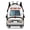 Ambulance Front Design, variant on Lightweight School Backpack for Outdoor Work, Polyester Fabric Durable Travel Backpacks, Capybaras Print