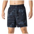 thumbnail image 3 of Linfrsh Running Shorts for Men Men's and Big Men's Messenger Cargo Shorts Black,XS, 3 of 6