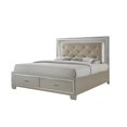 thumbnail image 5 of Picket House Furnishings Glamour 3 Piece King Storage Bedroom Set, 5 of 9