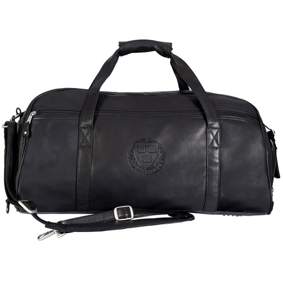 Black Harvard Crimson Marble Canyon Sport Duffel Bag