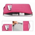 thumbnail image 4 of Bolsa para portátil impermeable de microfibra gris de 13 pulgadas, 4 of 6
