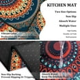 thumbnail image 5 of Kitchen Rugs Set of 2- Boho Non-Slip Washable Floor Mats - Comfort Sink and Laundry Room Runner - Boho Kitchen Accessories and Decor 47.2x17 and 30x17 inches, 5 of 6