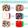 thumbnail image 2 of 6Pack 6oz Stainless Steel Snack Containers, Easy Open Leak Proof Metal Snack Containers with Silicone Lids, Stackable Metal Lunch Box for Travel, 2 of 6