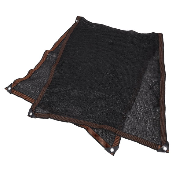 Healifty Black Lightweight Sunshade Net for Outdoor Camping, Patio, Garden, and Backyard