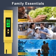 All-New pH Meter for Water - High Accuracy Digital pH Tester (0.01 Precision) with UL Certification and 3 pH Calibration Powders - Ideal for Home Water,Hydroponics,Aquariums,Pools,and More