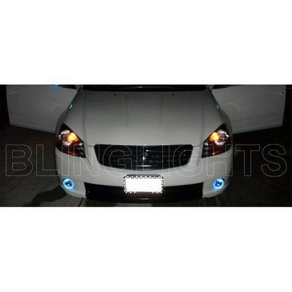 For 2005 2006 Nissan Altima 2.5 3.5 S SE SL Halo Angel Eye Fog Lights Lamps
