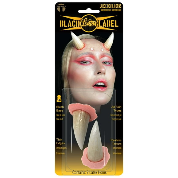 Latex Large Devil Horns