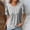 Gray, variant on Sakmal Summer Tops for Women Short Sleeve Green Flowy Solid Crew Neck T-Shirts Shirts