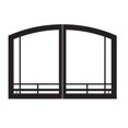 thumbnail image 1 of Empire VFR32SMBL Portes de Cheminée Mission Arche, Noir, 1 of 1