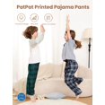 thumbnail image 2 of Pantalones de Pijama para Niños PATPAT a Cuadros Gris y Negro Talla 9-10 años, 2 of 7