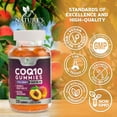 thumbnail image 5 of CoQ10 Gummies - Coenzyme Q10 100mg Per Serving - 3X Strength, High Absorption, Antioxidant Supplements for Heart Health Support & Energy Production, Ultra Coq 10 Vitamins Supplement - 120 Gummies, 5 of 10