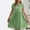 B35 Green Plus Size Summer Dresses Clearance Under $5, variant on Summer Xqxayjr Women's Casual Linen Cotton Tshirt Knee Length Midi Flowy Dress Under $5 Summer Spring Short Sleeve Graduation Dresses Crewneck Holiday Outfits Bridal Shower Dresses