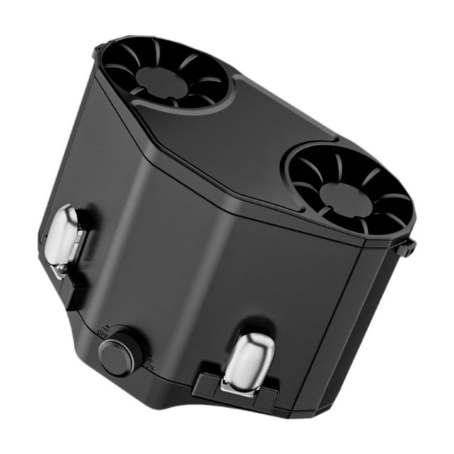 Ventilador personal con clip para la cintura, ventilador portátil para jardinería, deportes y viajes. 1W
