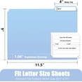 thumbnail image 2 of 18 Pcs Manilla Folders 8.5 x 11 Inch, 1/3-Cut Tab Colored File Folders Letter Size, Plastic Folder Aesthetic, School Business Office Manila Folders for Documents Paper, 2 of 5
