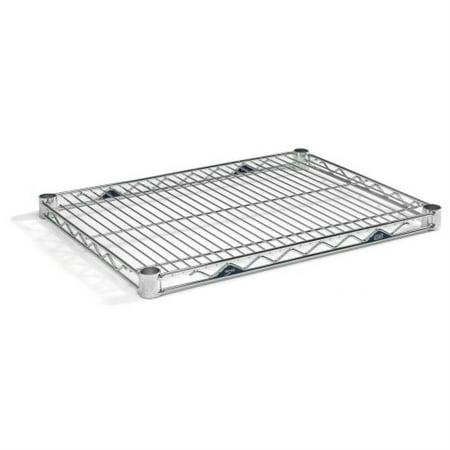 

5674817 SHELF STEEL BLK 24 X18 InterMetro 1.5 in. H X 24 in. W X 18 in. D Steel Open-Wire Shelf (Pack of 1)