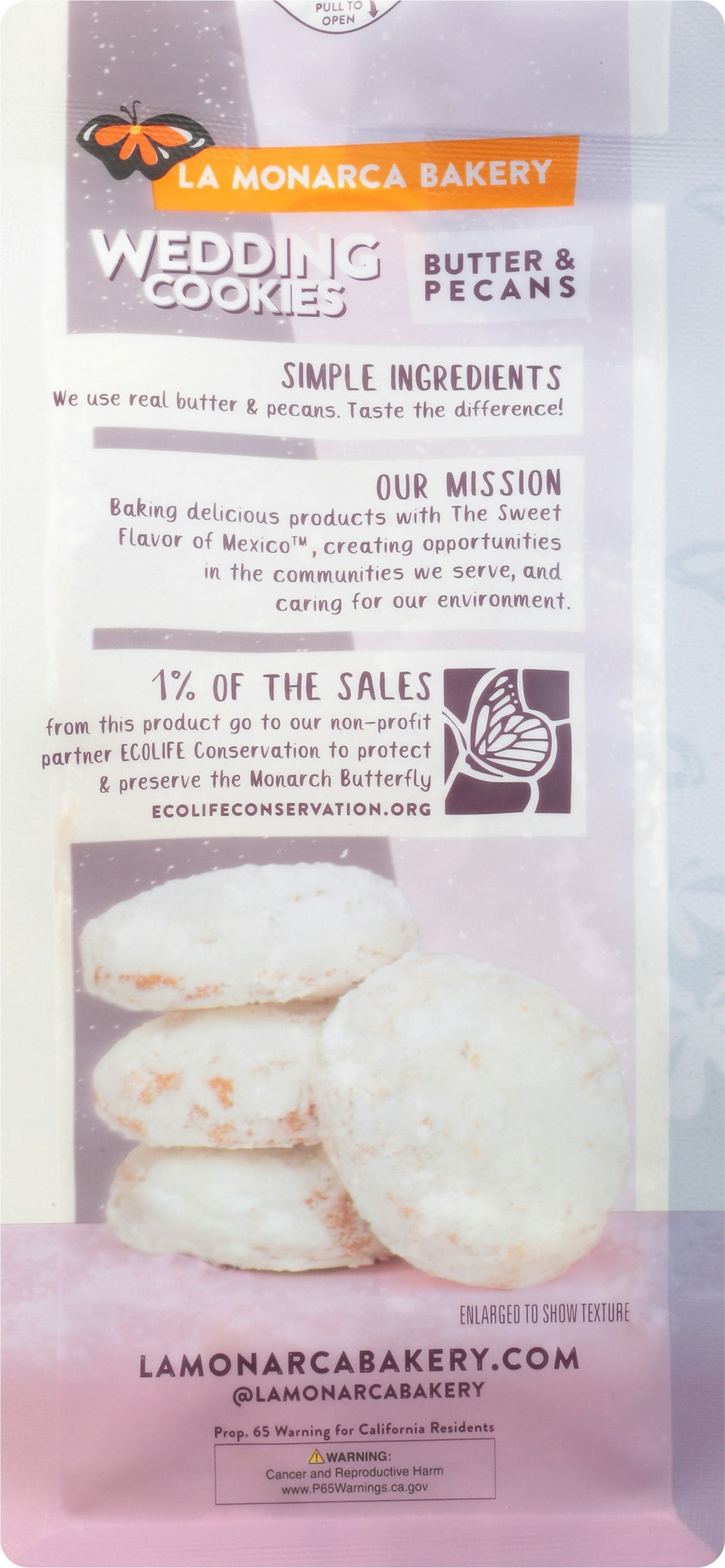 La Monarca Bakery Cookies Wedding 6 oz (Pack of 8)