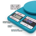 thumbnail image 4 of Báscula Digital Gramera 10kg Cocina Repostería Precisión Color Turquesa, 4 of 6