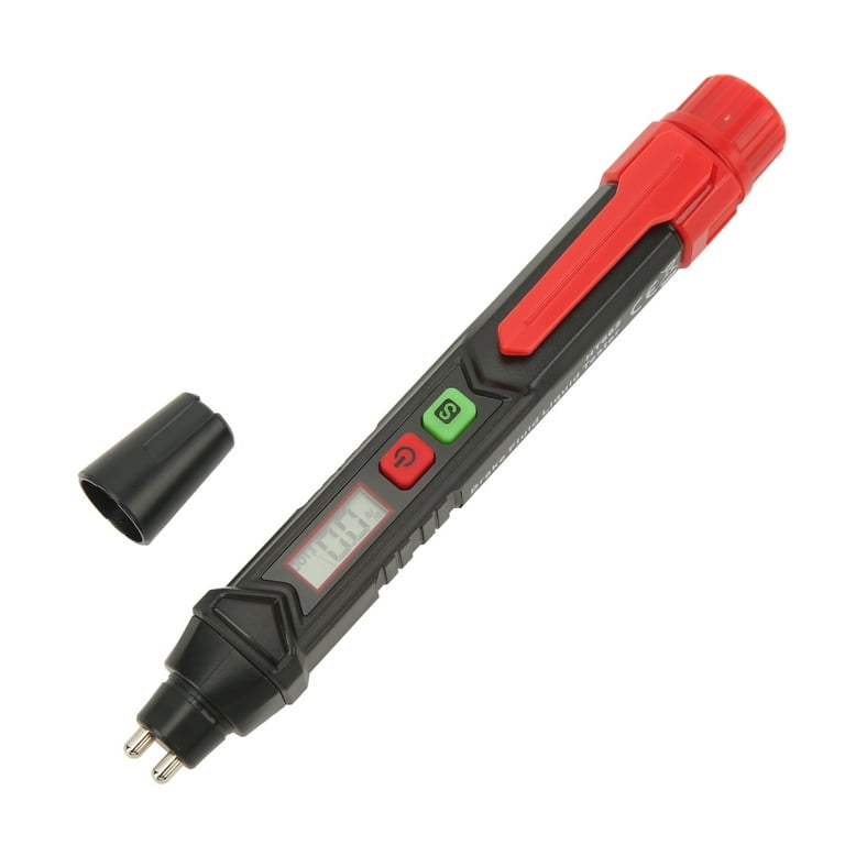 Brake Fluid Liquid Tester, Easy Operation Low Error Brake Oil Detector  0%-4% With LED Indicator for Hydraulic System 