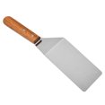 thumbnail image 2 of Espátula para parrilla de huevos de pescado, espátula de acero inoxidable para Wok, parte superior plana, para cocinar barbacoa, 2 uds., 2 of 8