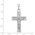 thumbnail image 2 of 14K White Gold Crucifix Pendant, 2 of 2