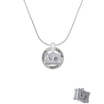 thumbnail image 2 of Delight Jewelry Silvertone Suitcase Laugh Ring Charm Necklace, 18", 2 of 4
