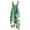 Green, variant on Staron Women's Casual Jumpsuit Overalls Sleeveless Print Two Pocket Loose Comfy Romper Pants, Green S