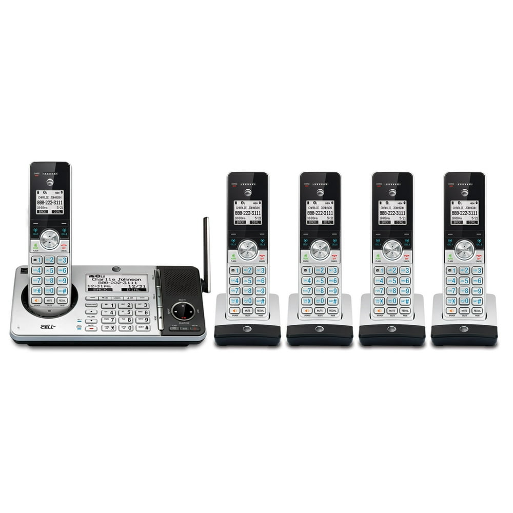 AT&T TL96547 DECT 6.0 Expandable Cordless Phone with Bluetooth Connect
