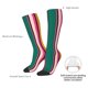 thumbnail image 4 of Balery Vertical Stripes Calcetines novedosos Calcetines deportivos Calcetines hasta la rodilla Calcetines de algodón Calcetines originales y geniales, 4 of 6
