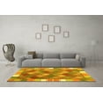 thumbnail image 3 of Ahgly Company Machine Washable Indoor Rectangle Southwestern Yellow Country Area Rugs, 5' x 8', 3 of 4