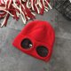 thumbnail image 2 of Gorros De Punto Cálidos De Invierno, Gorros De Esquí A Prueba De Viento Para Adultos Unisex Con Gafas, Gorro Deportivo Grueso Noticed AP006439-01, 2 of 6