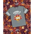 thumbnail image 5 of Tstars Turkey Shirt Toddler Infant Gobble Gobble Thanksgiving Shirts for Boys Girls 5/6 Gray, 5 of 7