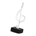 thumbnail image 2 of Estatuilla de Nota Musical, Estatua Artesanal, Símbolo Musical Decorativo para Centros de Mesa, Armario de TV, Decoración para Sala de Estar, Estanter Blanco Macarena nota estatua, 2 of 8