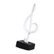 thumbnail image 2 of de Nota de Música Nórdica, Estatua Artesanal, Símbolo Musical, Escultura Decorativa para Escritorio, Hogar, Decoración de Armario de TV Colecci Blanco BLESIY nota estatua, 2 of 8