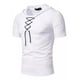 thumbnail image 3 of Playera Slim Fit Hombre Moda Casual Manga Corta Con Capucha, 3 of 7