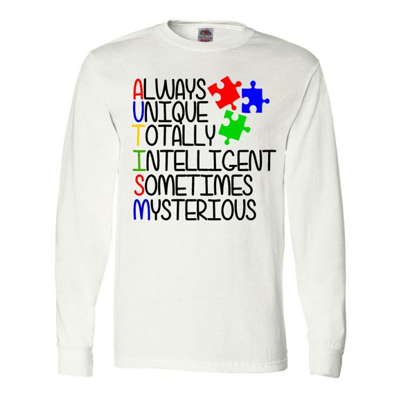 Inktastic Autism Awareness Acronym Long Sleeve T-Shirt