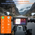 thumbnail image 2 of GPS para motocicleta LBW MT600 Pro con pantalla táctil de 6" y doble cámara, 2 of 8