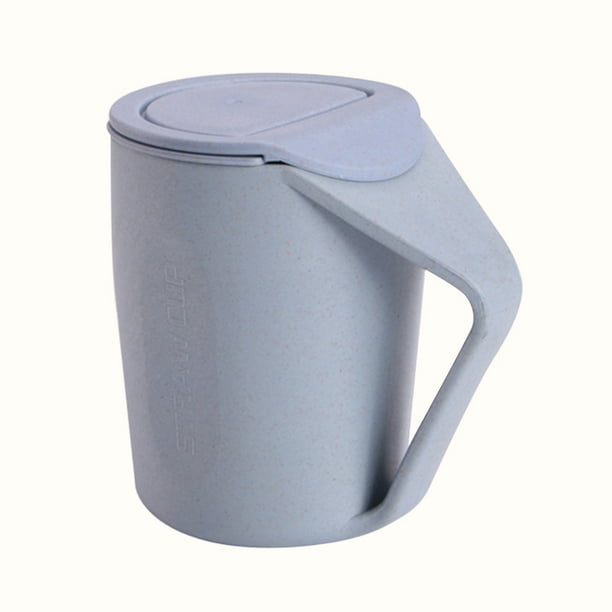 Taza de enjuague bucal Macarena Taza retra de la paja del trigo 12x11cm azul